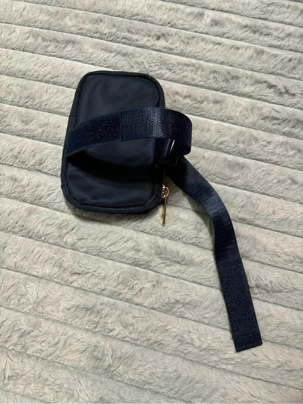 The Darling Effect Tumbler Fanny Pack Navy Blue Wristlet